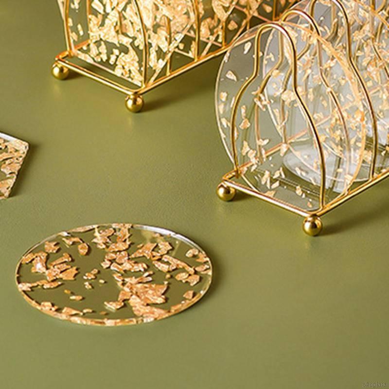 Đế lót ly bằng acrylic cách nhiệt chống trượt cho nhà bếp