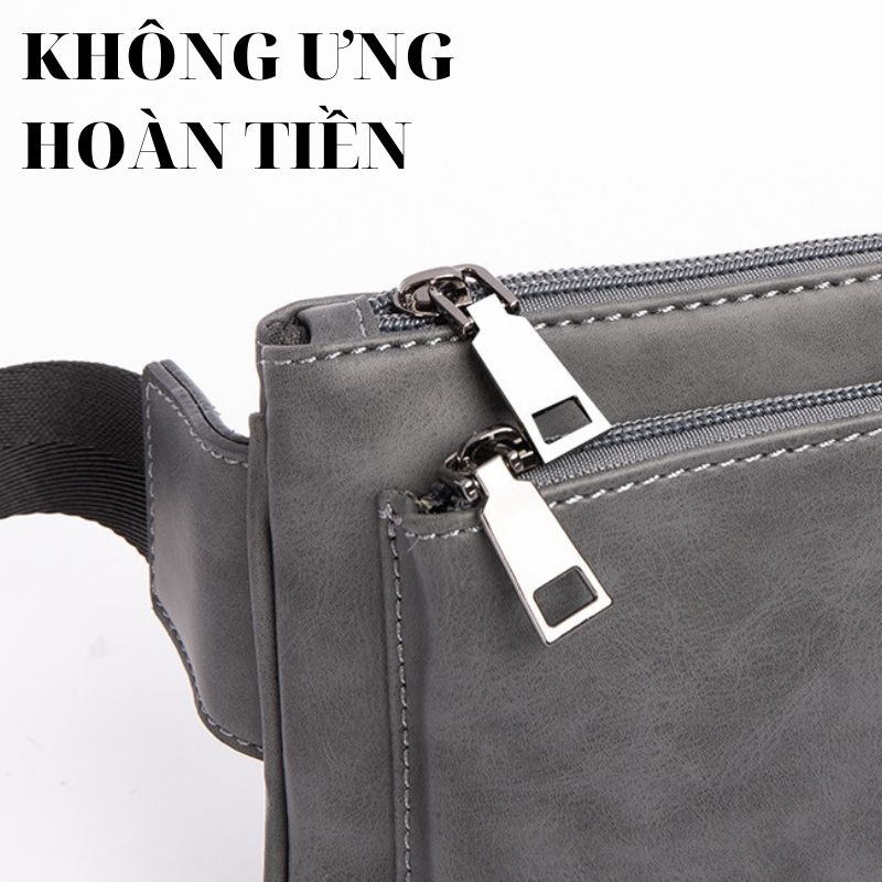 Túi bao tử nam nữ ⚡FREESHIP⚡da cô điển bền đẹp,cao cấp, lịch lãm. BH 12t Tặng Vớ nam 86U9