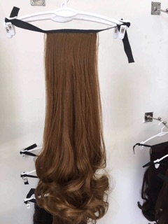 Tóc giả cột xoăn đuôi 60cm❤️