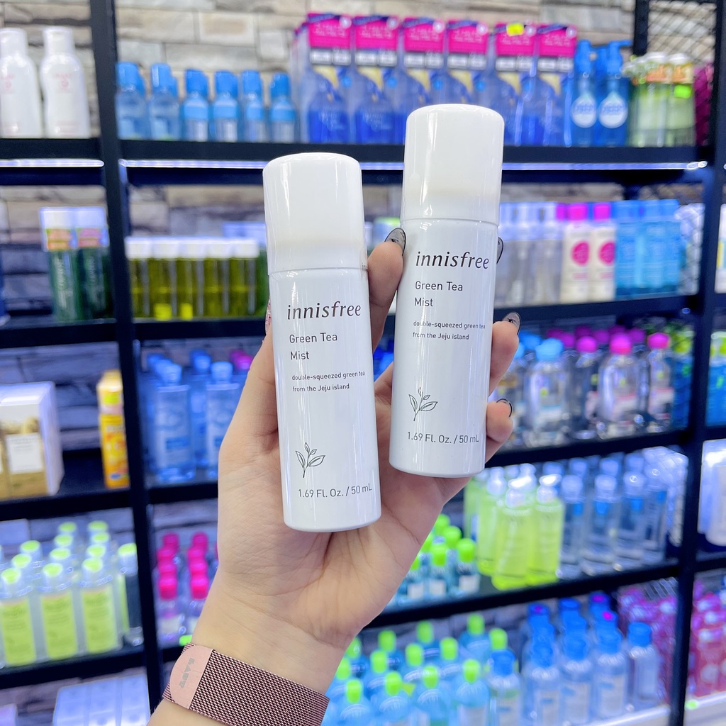 Xịt Khoáng Chiết Xuất Trà Xanh Làm Dịu Da INNISFREE Green Tea Mist (50-150ml) | BigBuy360 - bigbuy360.vn