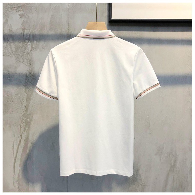 Áo Polo Nam, Áo Thun Nam Có Cổ Tay Ngắn Phối Kẻ Chất Vải Cá Sấu Cao Cấp - Azila - AC119 | BigBuy360 - bigbuy360.vn