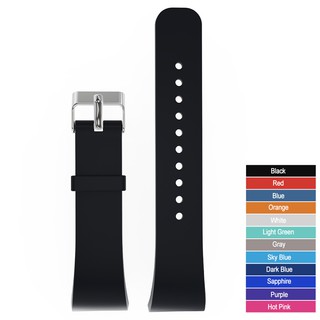 Dây Đeo Silicone 21cm Cho Đồng Hồ Thông Minh Samsung Gear Fit2 Pro