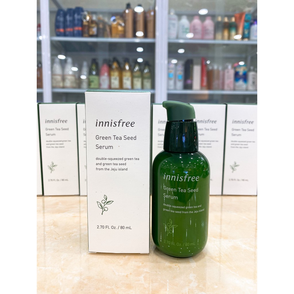 Tinh Chất Serum Innisfree Green Tea Seed Serum Full Size 80ml Hàn Quốc