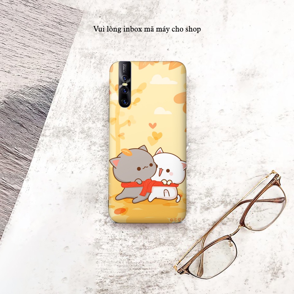 Miếng Dán Skin Điện Thoại In Hình Mèo Béo Cho Ip 6/ 7/ 8/ X/ XS/ 11/ 11 Pro Max Và Các Dòng Máy Android