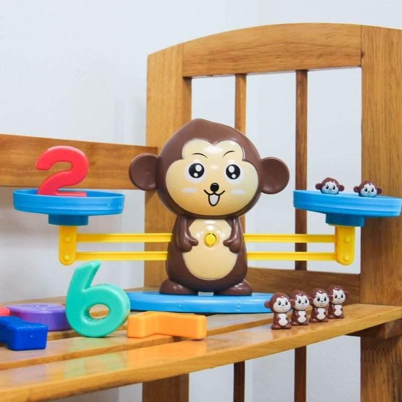 ĐỒ CHƠI KHỈ CÂN BẰNG HỌC TOÁN- PHÁT TRIỂN TƯ DUY TOÁN HỌC CHO BÉ