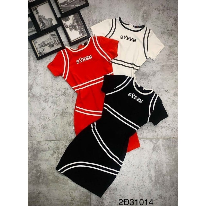 Đầm body viền-dưới 52kg mặc vừa-Carotshop