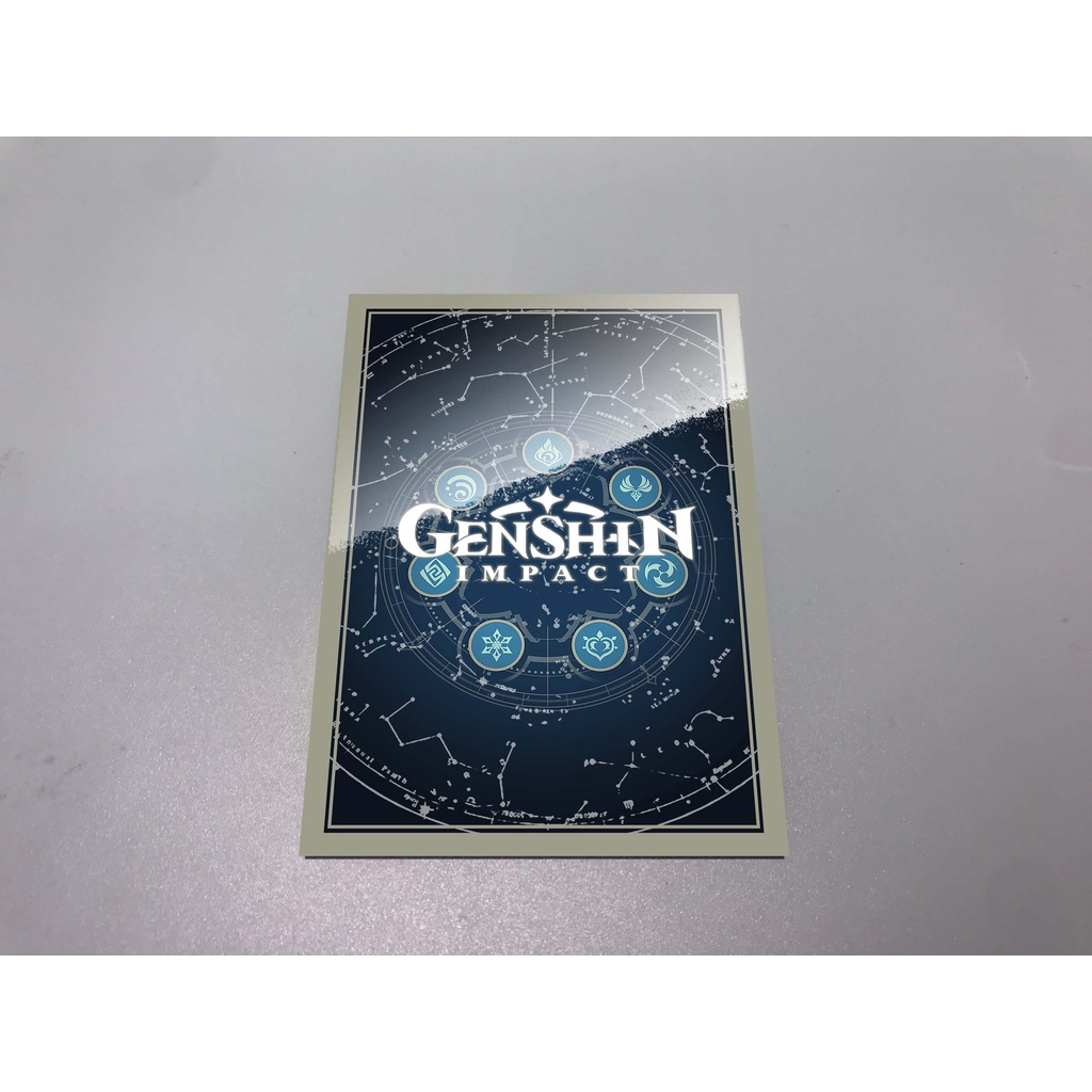 Thẻ bài sưu tầm card custom bánh xốp Genshin Impact Xiao 2