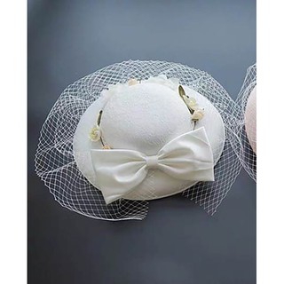 Mũ Lưới Cô Dâu BH0052BW06