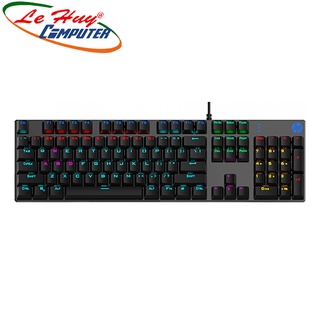 Bàn phím cơ blue switch HP GK400F LED USB