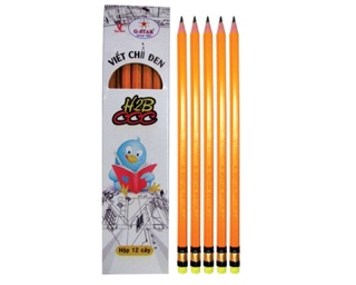 12 cây bút chì gỗ G-star