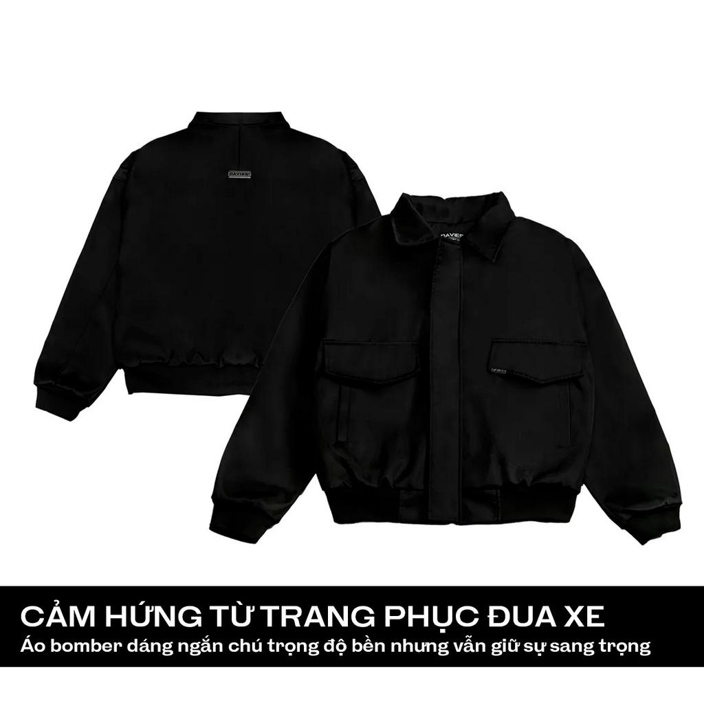 Áo khoác bomber local brand dáng ngắn Classy Crop Jacket| D32-AK6