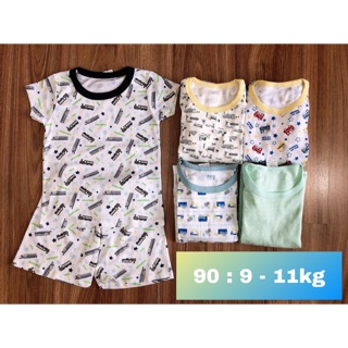Bộ cộc tay xuất hàn the minou - bé trai bé gái.