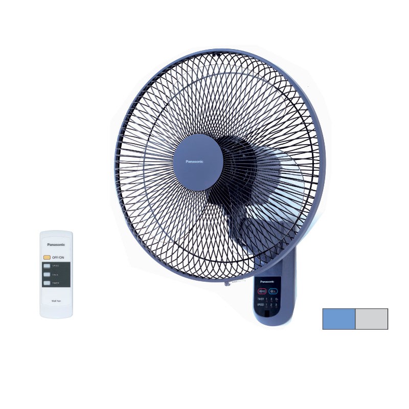 Quạt treo tường Panasonic F409MB (Xanh/trắng) - Hàng chính hãng