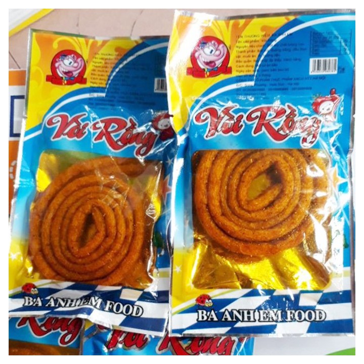 2 gói Snack Cay Vòi rồng