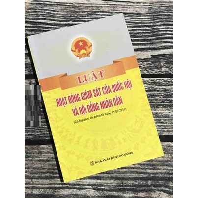 [SÁCH] LUẬT GIÁM SÁT QUỐC HỘI VÀ HỘI ĐỒNG NHÂN DÂN | BigBuy360 - bigbuy360.vn