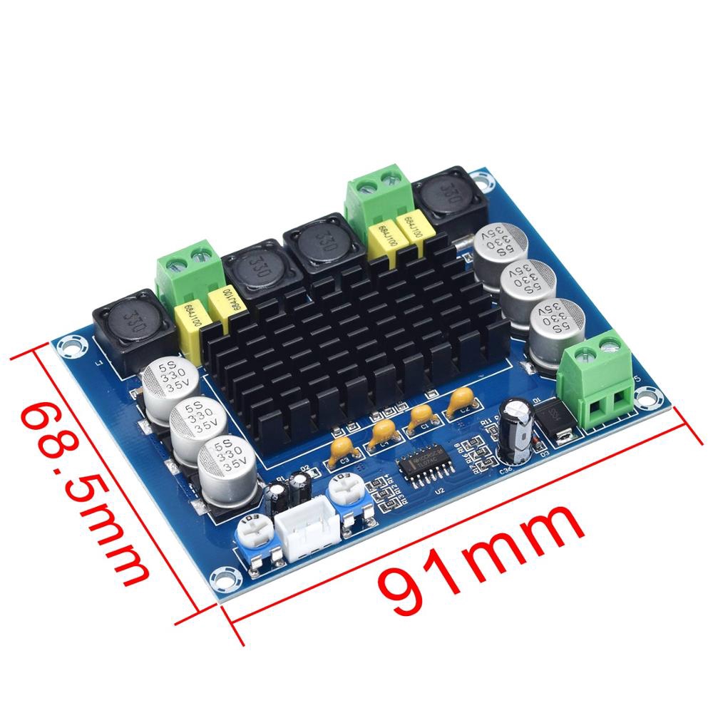 Bảng Mạch Khuếch Đại Âm Thanh Kỹ Thuật Số Kênh Kép Dc 12V 24V 120wx2 Tpa3116 D2 Chất Lượng Cao | BigBuy360 - bigbuy360.vn