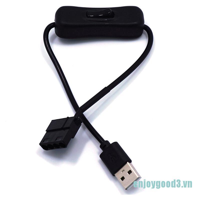 Dây Cáp Nối Quạt Tản Nhiệt Cx Usb Sang 4pin