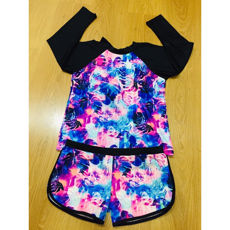Áo tắm dài tay bigsize size xxl | BigBuy360 - bigbuy360.vn