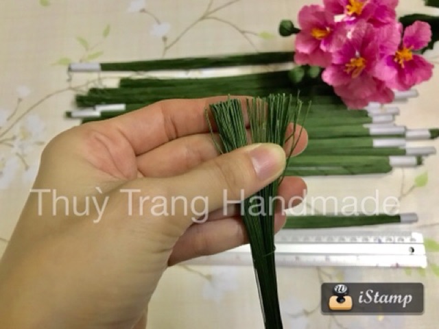 1 bó kẽm giấy số 28 (100 sợi dài 30cm)