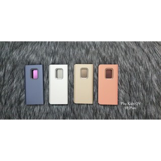 Bao Da Clear View Cover Standing SamSung S9 Plus