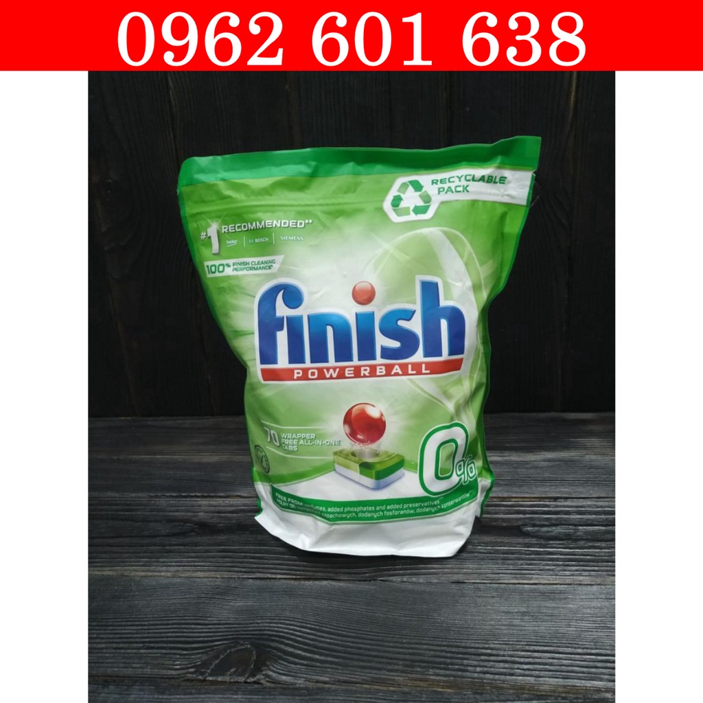 Viên rửa bát Finish Power all in 1 120 viên