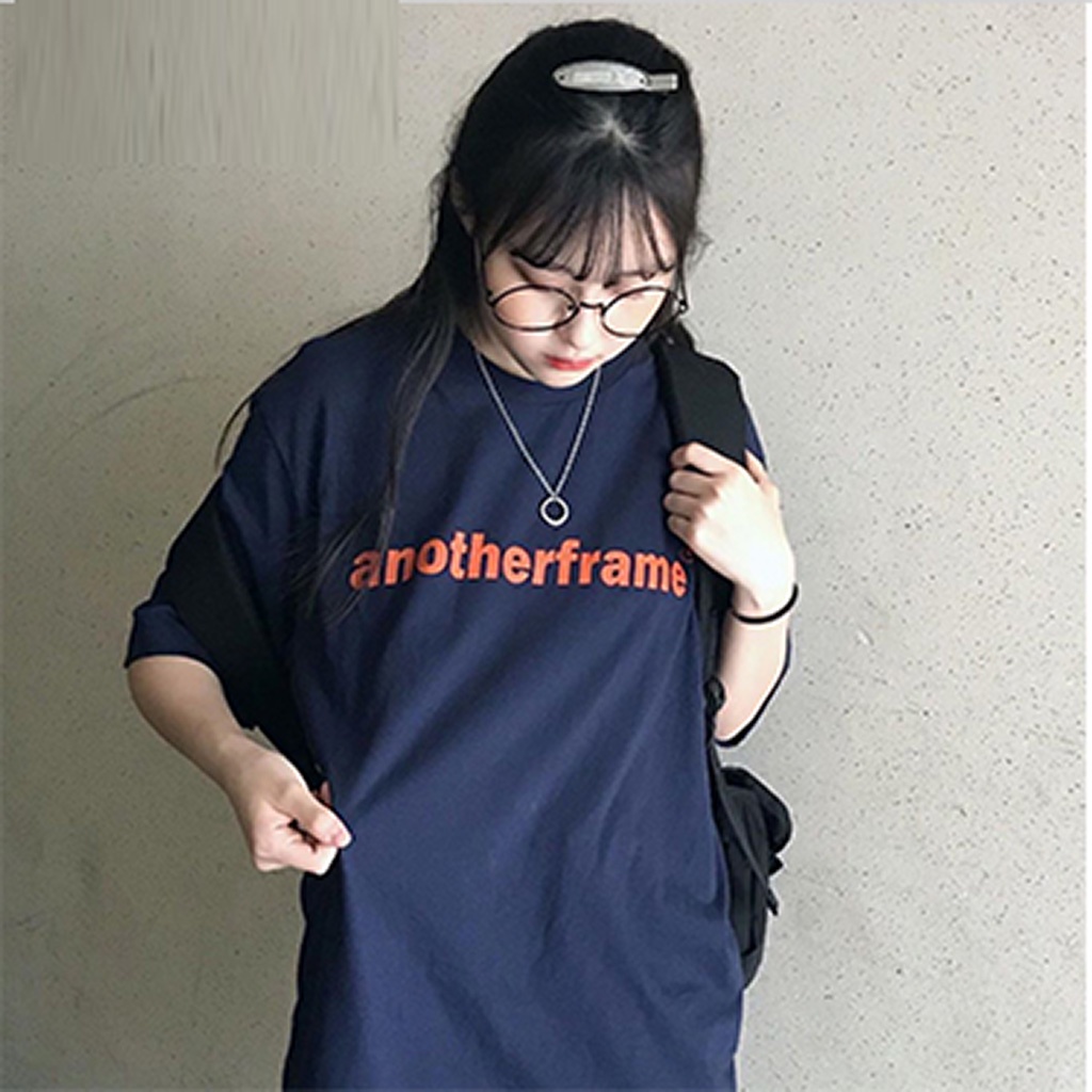 Áo Thun Nam Nữ ANOTHERFRAME Unisex - Kiểu áo phông form rộng tay lỡ Ulzzang Nelly Leevin Store