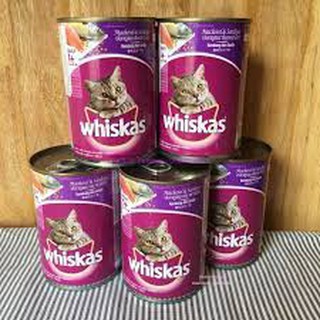 24 lon mèo whiskas cá thu 400gr