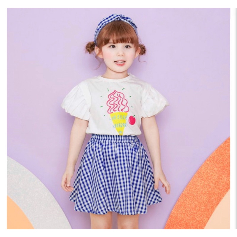 Set áo + chân váy Jam & Jenny VN xuất Hàn dư xịn cho bé gái