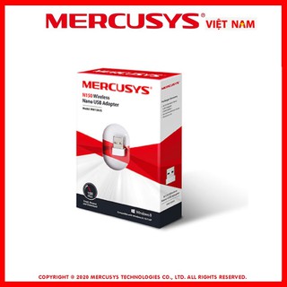Bộ chuyển đổi usb nano không dây mercusys n150 mw150us