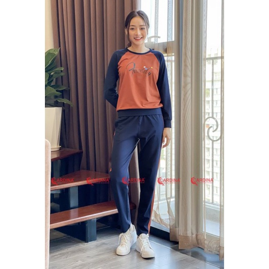 Bộ Nỉ Nữ Thu Đông Cao Cấp CARDINA
