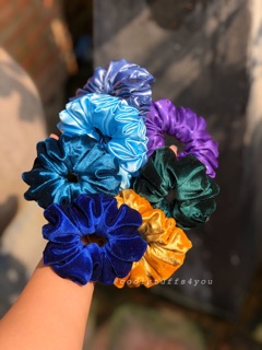 Đồ cột tóc nhiều màu - Scrunchies