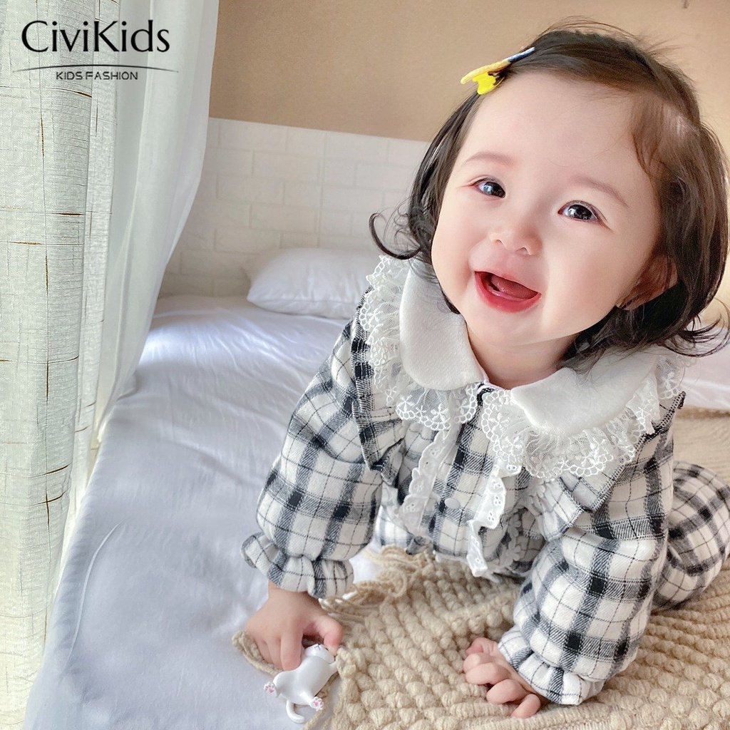 Romper Cotton Dày Giữ Ấm Thời Trang Dành Cho Trẻ 2404