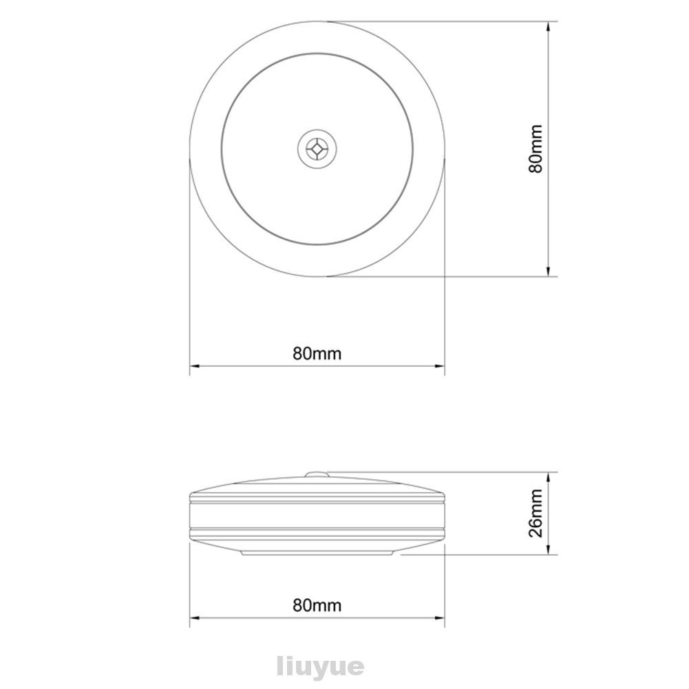 Đèn Led Cảm Biến Chuyển Động Không Dây Chạy Pin Gắn Tường Phòng Ngủ