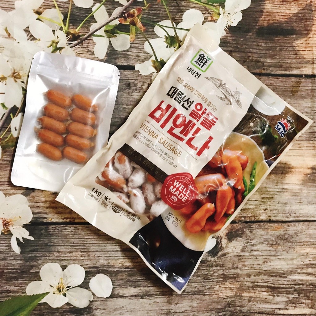 Xúc Xích Hàn Quốc Mini Vienna Daelim 1KG/500G/200G (Chỉ giao tại HCM)