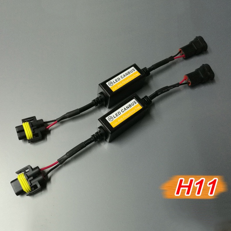 1PC Đèn Pha LED CANBUS Decoder Canceller Lỗi Miễn Phí Điện Trở Chống Nhấp Nháy