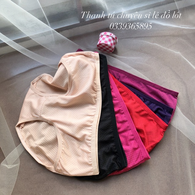 [Mã 12FASHIONSALE1 giảm 10K đơn 50K] Quần Lót Nữ cotton CharmAiry quần sịp nữ Thông Hơi Thái Lan | BigBuy360 - bigbuy360.vn