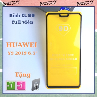 Kính cường lực Huaweai Y9 2019, full màn hình 9D, cảm ứng mượt, độ cứng 9H chống rơi vỡ hiệu quả