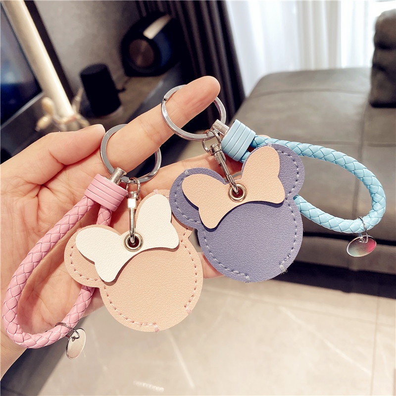 Bao Da Đựng Chìa Khóa Điều Khiển Thang Máy Hình Giọt Nước Mini Dùng Trang Trí Nhà Cửa