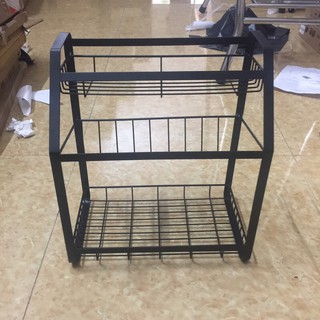 Kệ Gia Vị Nhà Bếp 3 tầng Nhập Khẩu thiết kế siêu Độc đáo