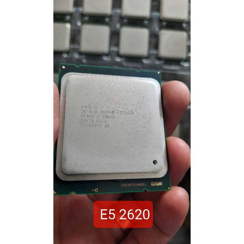 Intel xeon E5 2620, 6 nhân 12 luồng, chơi tốt pubg và gta5