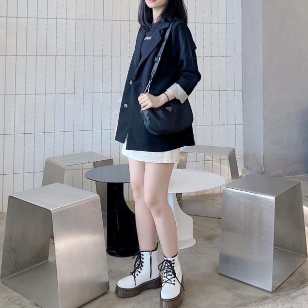 ÁO BLAZER HÀN QUỐC 2 LỚP TÚI NẮP (ảnh thật/sẵn/có video) | BigBuy360 - bigbuy360.vn