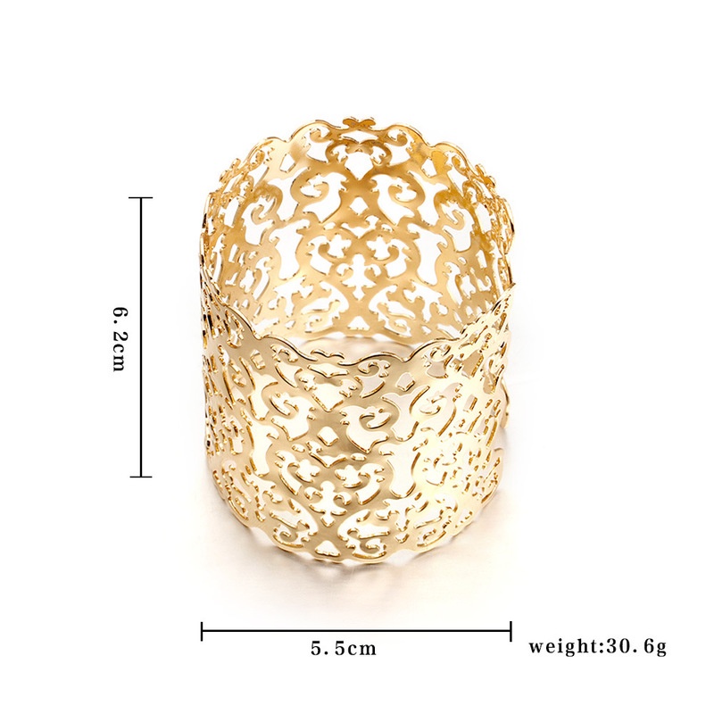1 Vòng Tay Họa Tiết Hoa Rỗng Cho Nữ