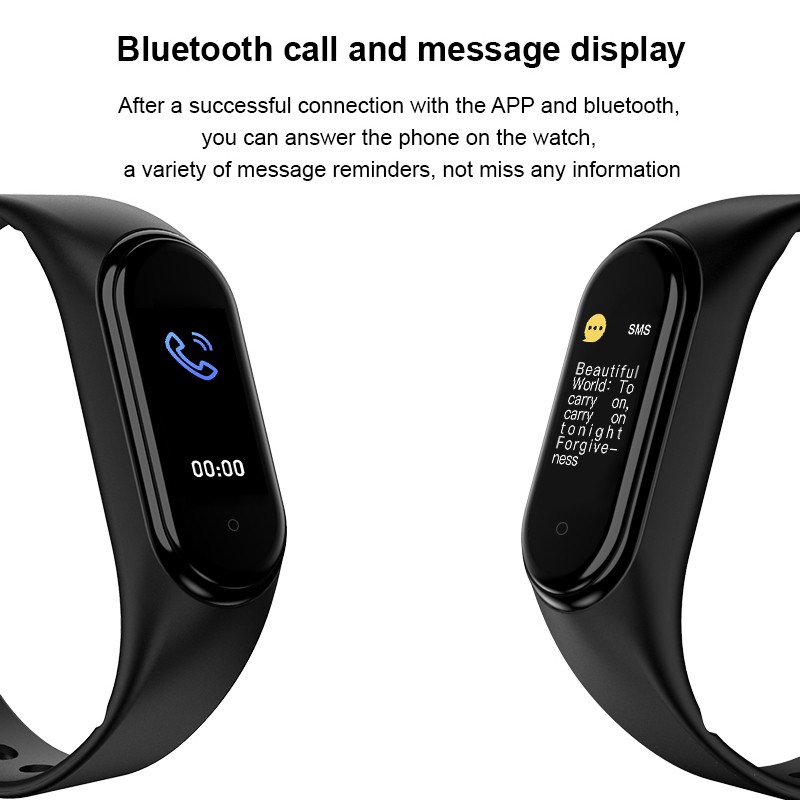 Đồng Hồ Thông Minh M5 Kết Nối Bluetooth Hỗ Trợ Theo Dõi Sức Khỏe