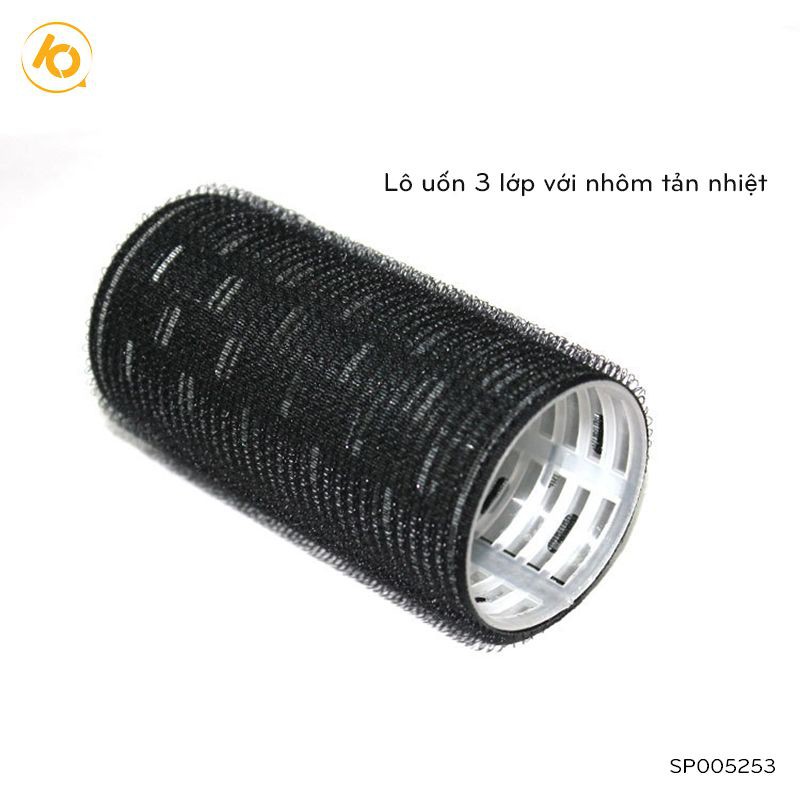 Lô uốn mái tự dính, lô cuốn tóc phong cách Hàn quốc uốn tóc size 12cm*5cm