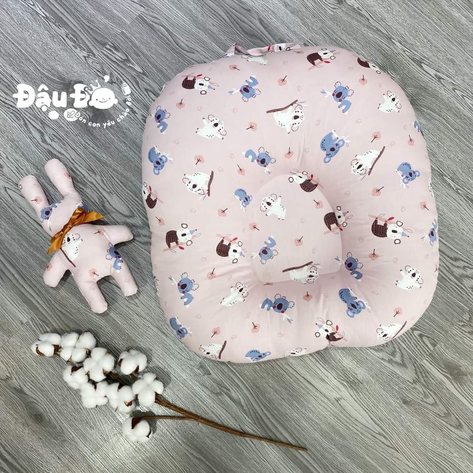 gối chống trào cotton cho bé ( và vỏ rời chỉ vừa lõi shop bán)