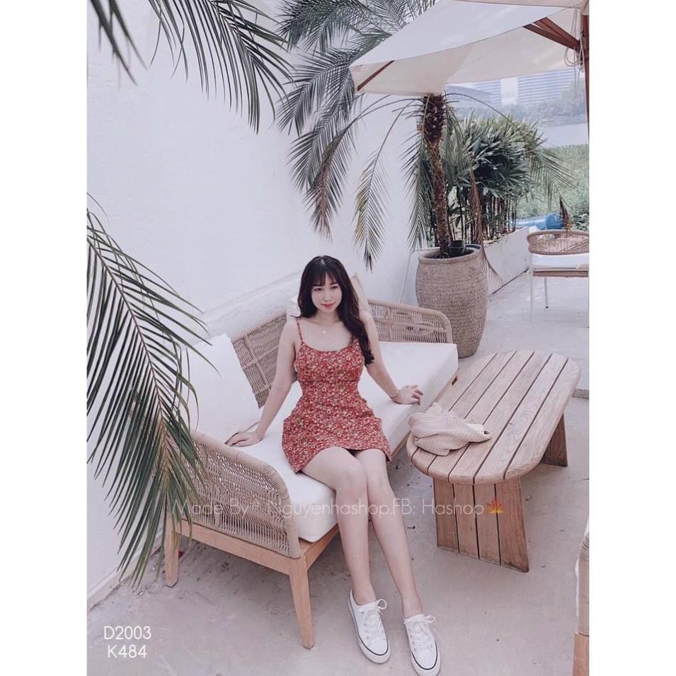 Đầm 2 Dây Hoa Nhí Cực Xinh Cho Các Chị Em - Váy Ôm Cực Kì Tôn Dáng Cho Những Người Diện Em Nó, Chất Liệu Mềm Mát ྇ ་