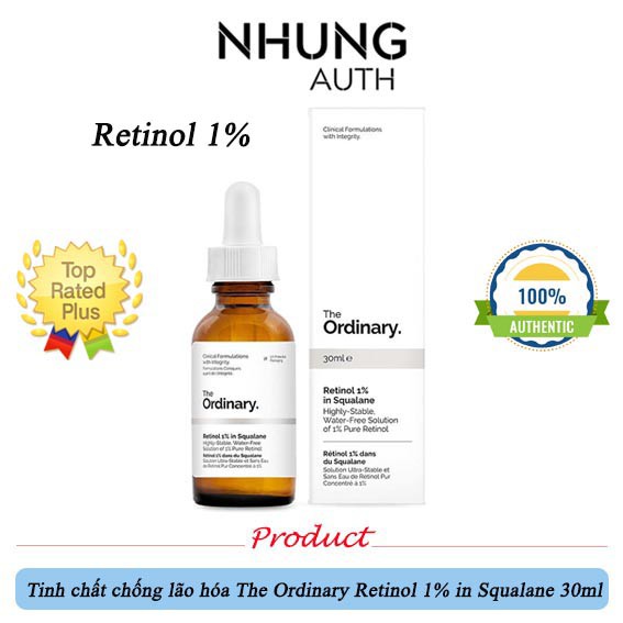 Tinh chất dưỡng da The Or dinary Retinol 1% in Squalane