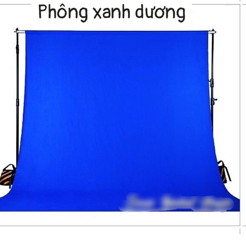 Phông xanh dương livestream, quay video, chụp ảnh [NOON FASHION]