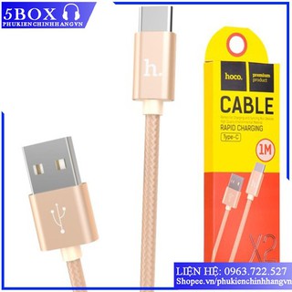Cáp sạc hoco x2 type c - 1m - cáp chính hãng cho điện thoại ipad