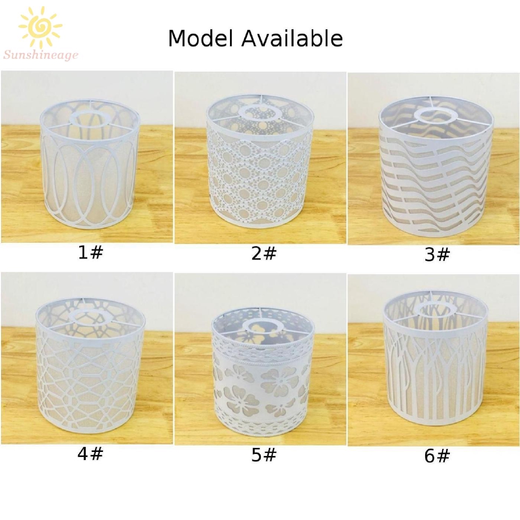 Chụp Đèn Trần 6 Bóng 14x14cm